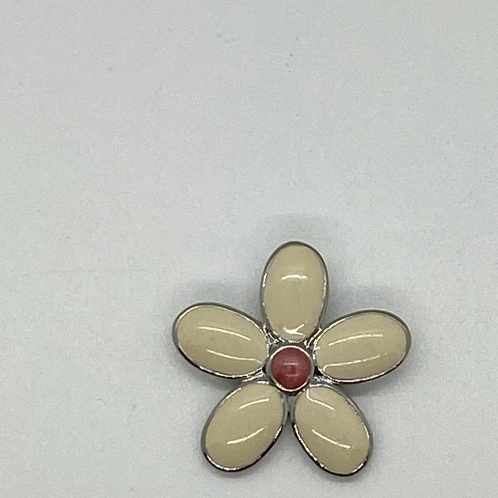 Lia Sophia Enamel Flower Pendant